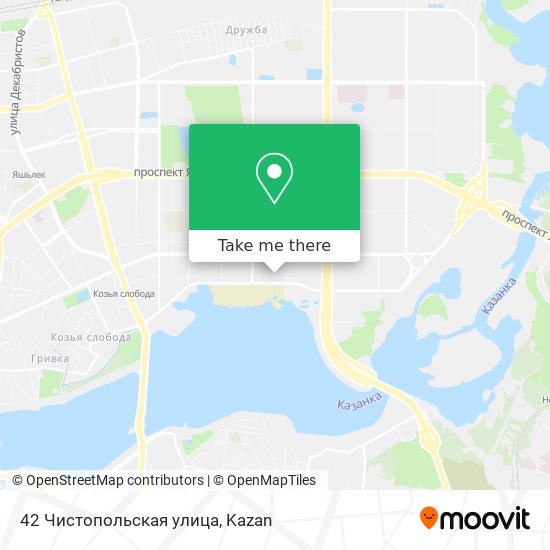 42 Чистопольская улица map