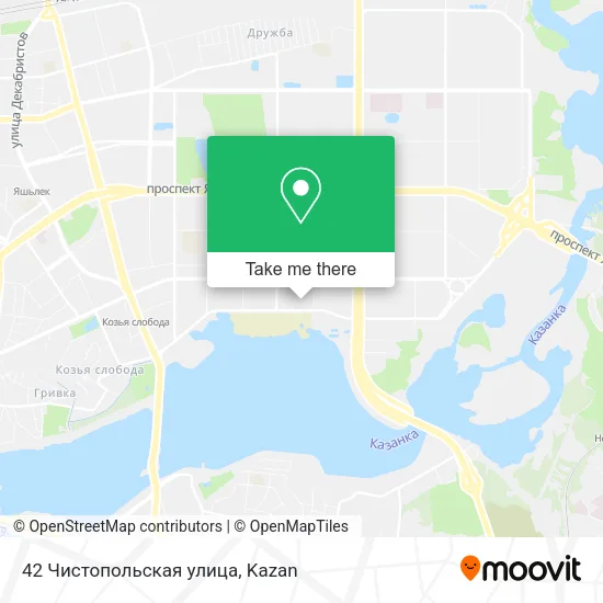 42 Чистопольская улица map