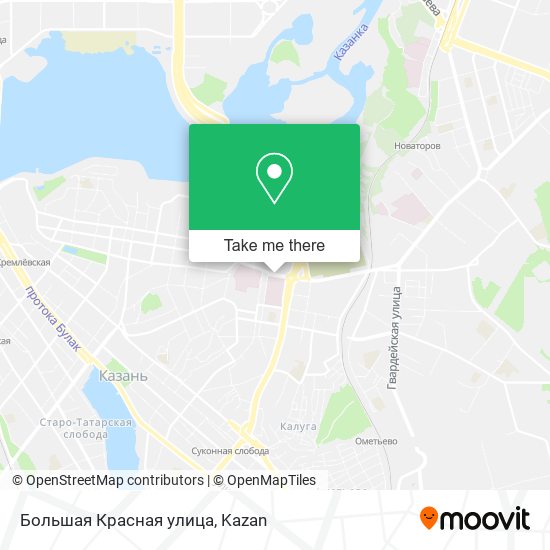 Большая Красная улица map