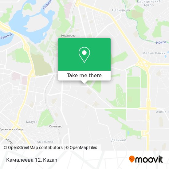 Камалеева 12 map