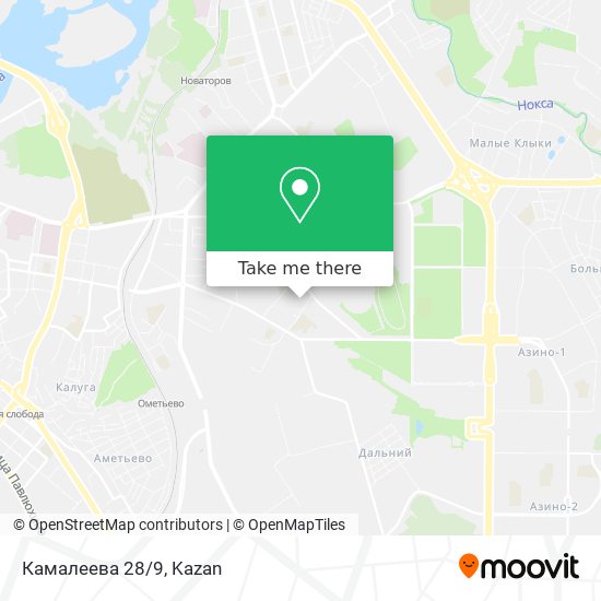 Камалеева 28/9 map