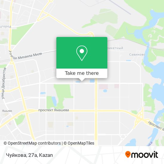 Чуйкова, 27а map