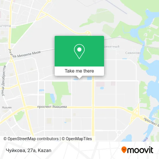 Чуйкова, 27а map