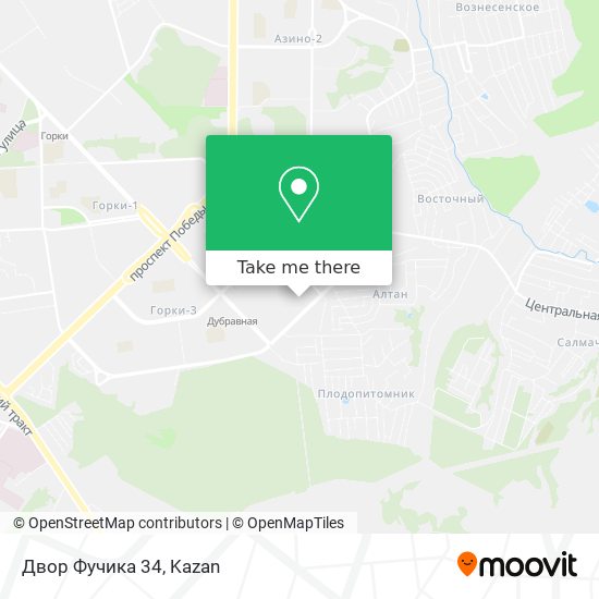 Двор Фучика 34 map