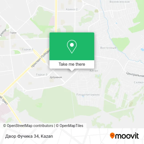 Двор Фучика 34 map