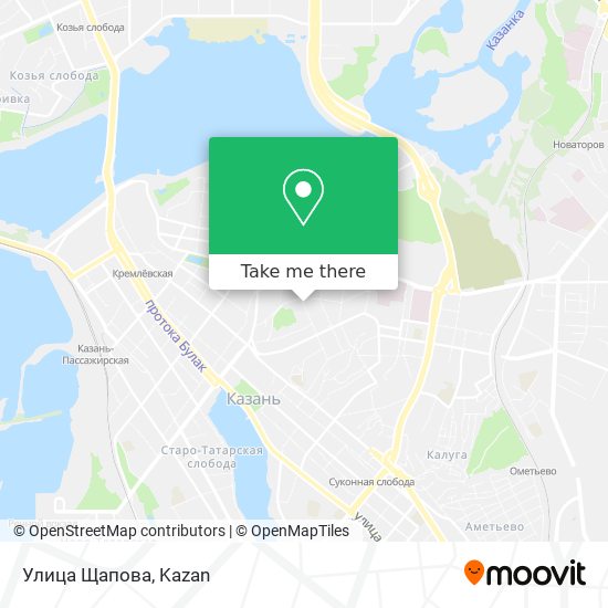 Улица Щапова map