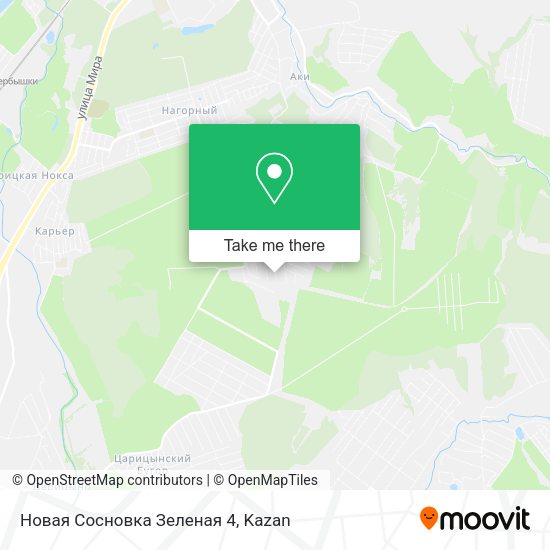 Новая Сосновка Зеленая 4 map