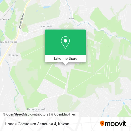 Новая Сосновка Зеленая 4 map