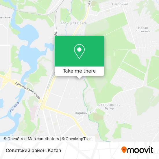 Советский район map