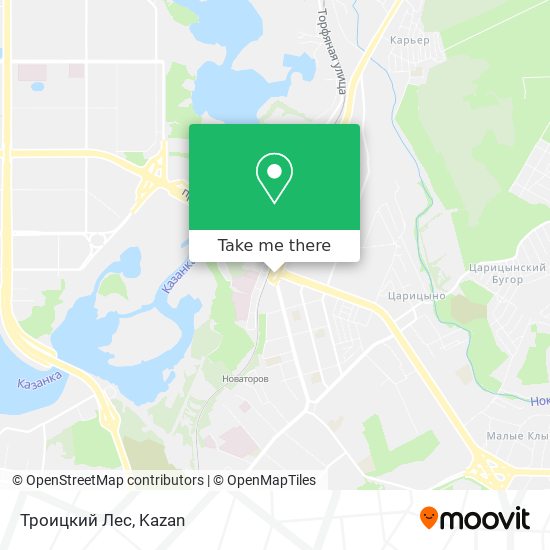 Троицкий Лес map