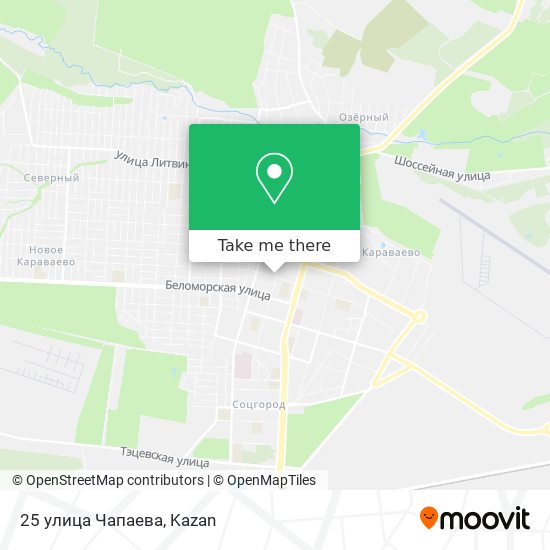 25 улица Чапаева map