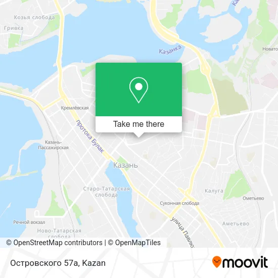 Островского 57а map