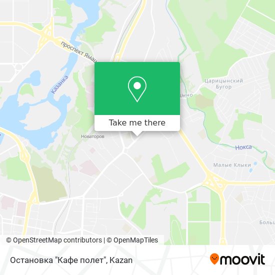 Остановка "Кафе полет" map