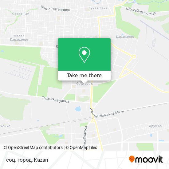 соц. город map