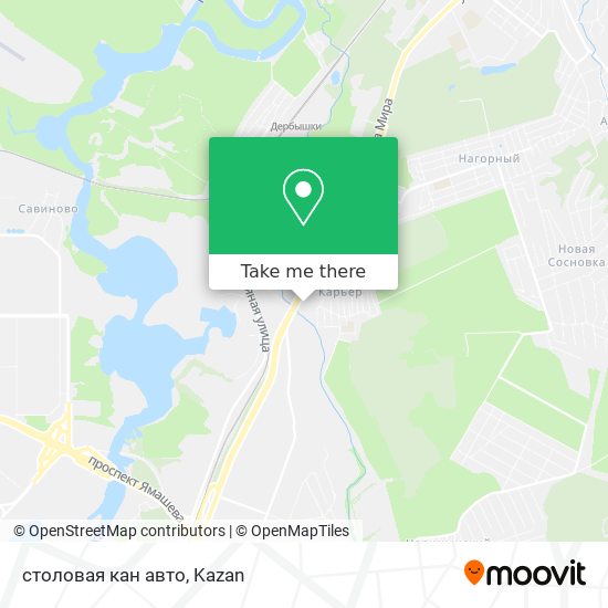 столовая кан авто map