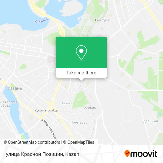 улица Красной Позиции map
