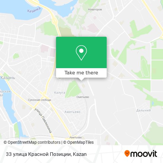 33 улица Красной Позиции map