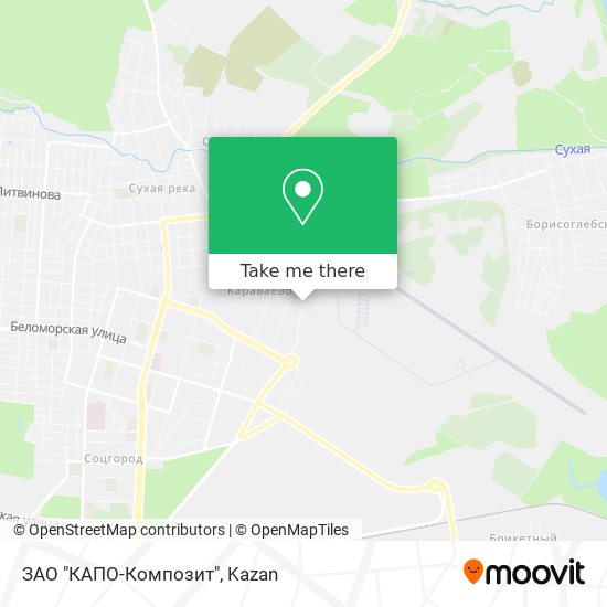 ЗАО "КАПО-Композит" map