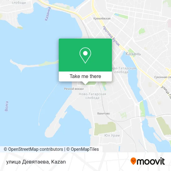 улица Девятаева map