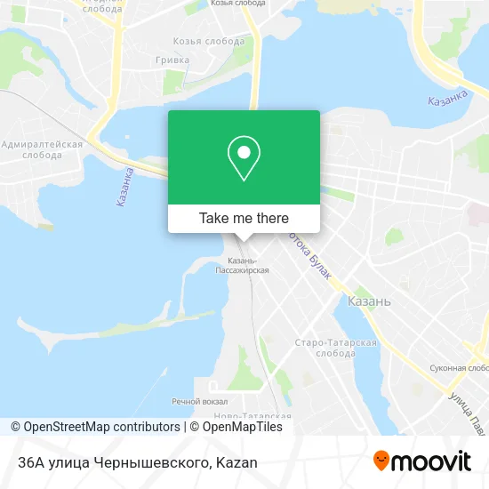 36А улица Чернышевского map