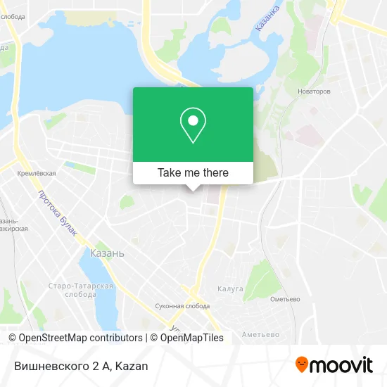 Вишневского 2 А map