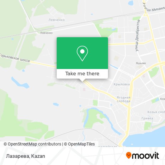 Лазарева map