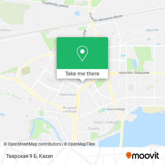 Тверская 9 Б map