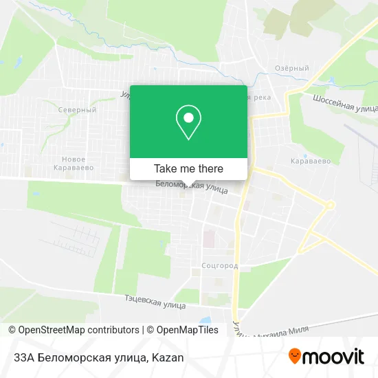 33А Беломорская улица map