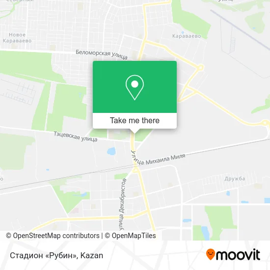 Стадион «Рубин» map