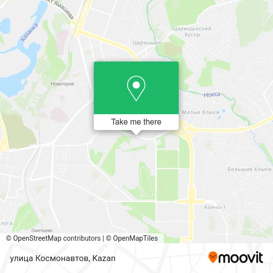 улица Космонавтов map