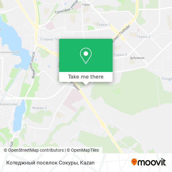Котеджный поселок Сокуры map