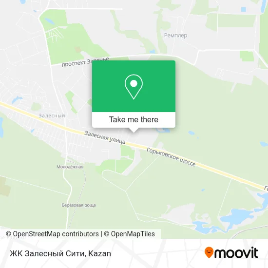 ЖК Залесный Сити map