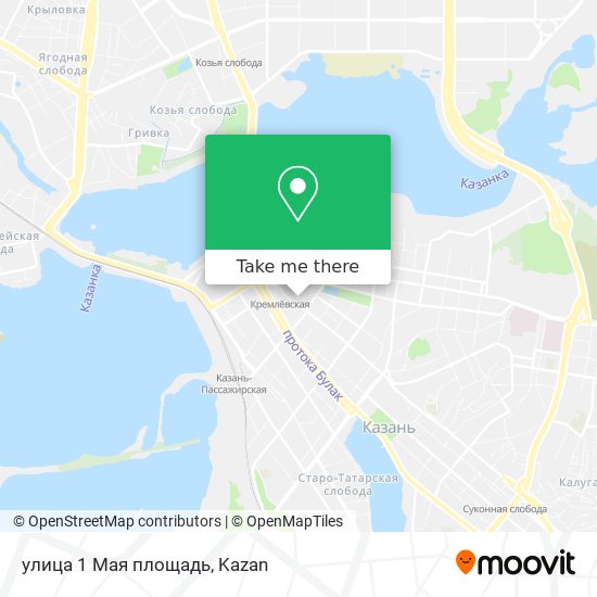 улица 1 Мая площадь map