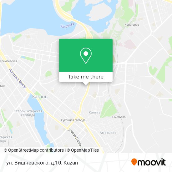 ул. Вишневского, д.10 map