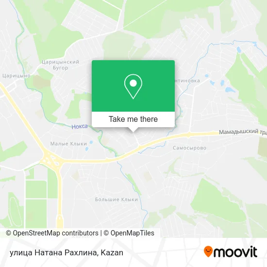 улица Натана Рахлина map