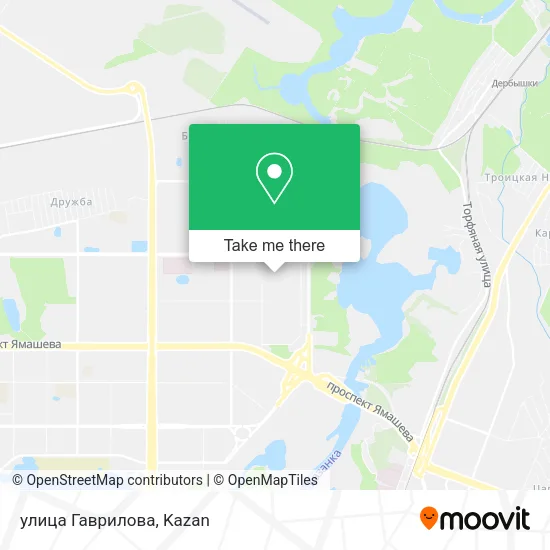 улица Гаврилова map