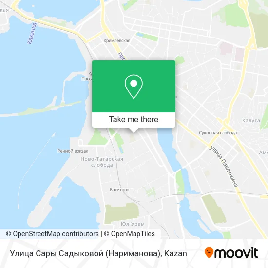 Улица Сары Садыковой (Нариманова) map