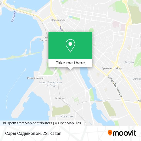 Сары Садыковой, 22 map