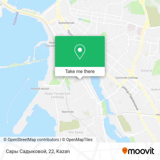 Сары Садыковой, 22 map