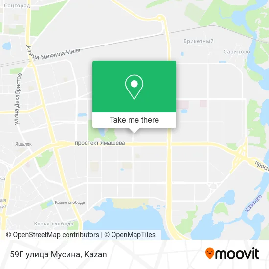 59Г улица Мусина map