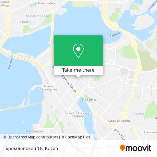 кремлевская 18 map