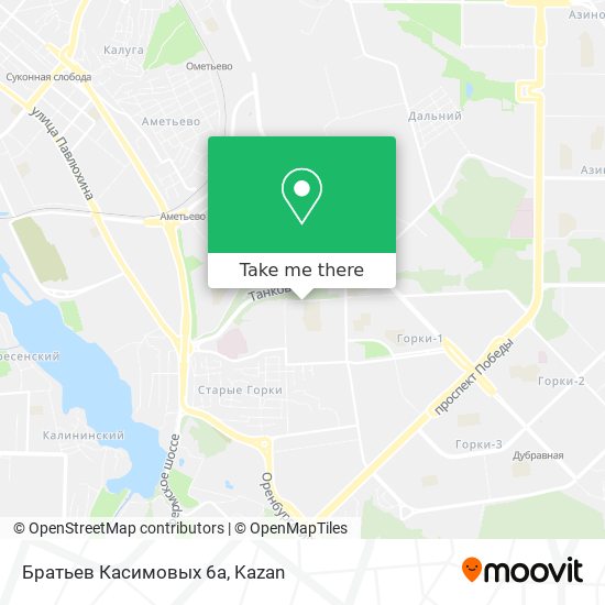 Братьев Касимовых 6а map