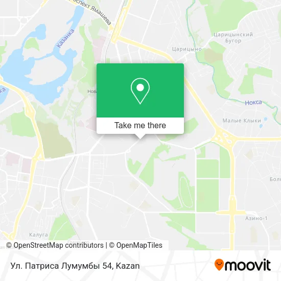 Ул. Патриса Лумумбы 54 map