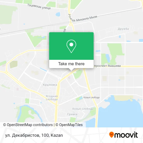 ул. Декабристов, 100 map