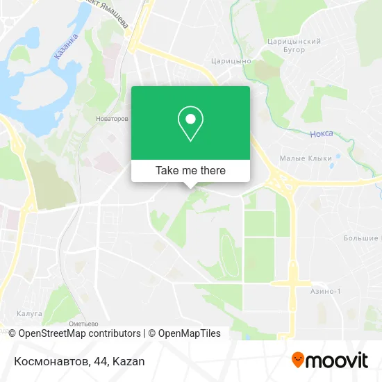Космонавтов, 44 map