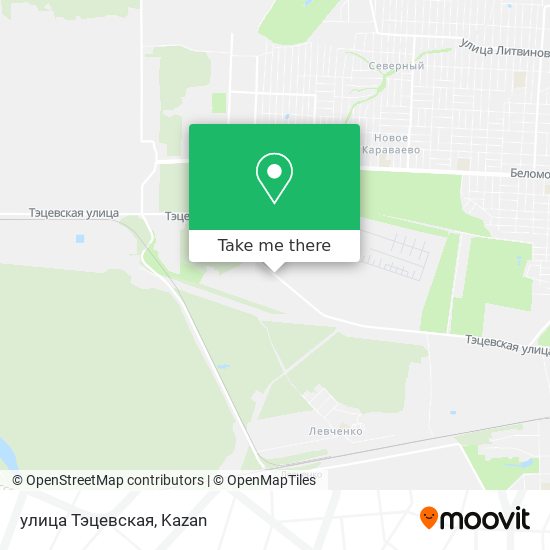 улица Тэцевская map