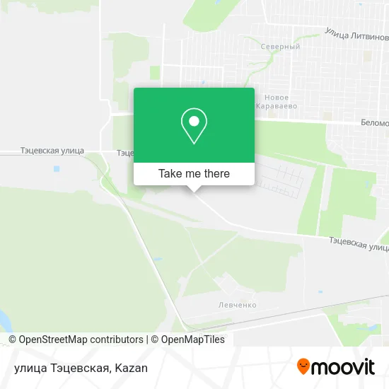 улица Тэцевская map