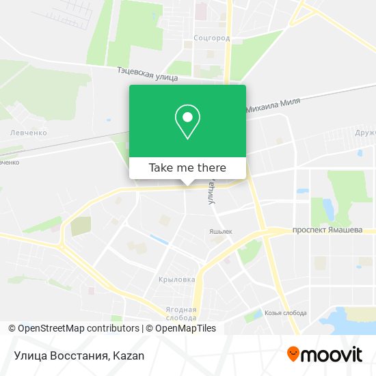 Улица Восстания map