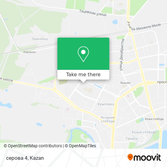 серова 4 map