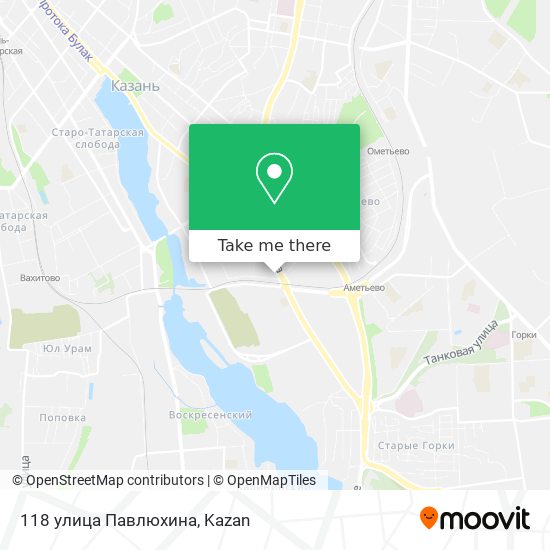118 улица Павлюхина map